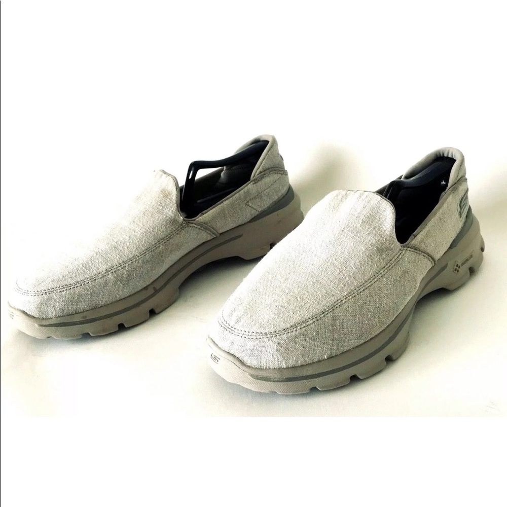 Sketchers Mens Go Walk 3 Goga Mat Slip On Shoes